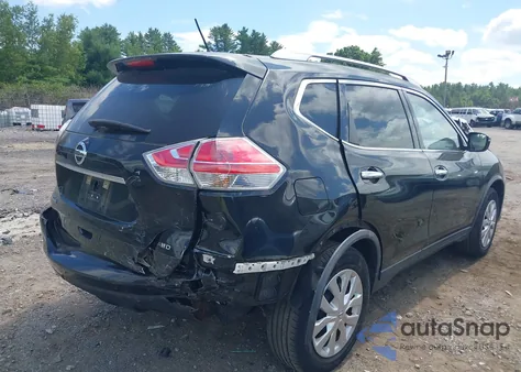 2016 Nissan Rogue S z USA, uszkodzony, nr VIN KNMAT2MV3GP627094